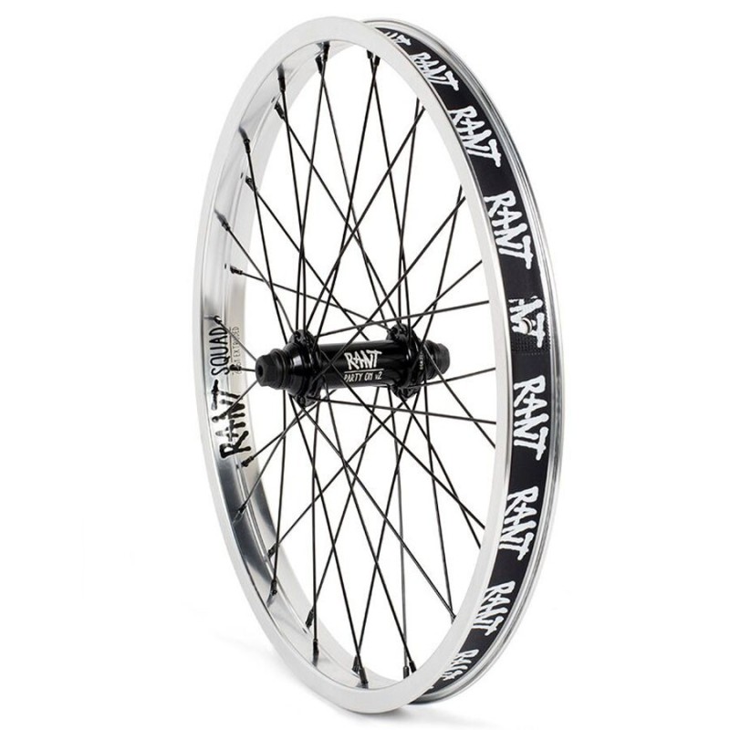 Rant Party On V2 Front Wheel 36H Silver (2018)